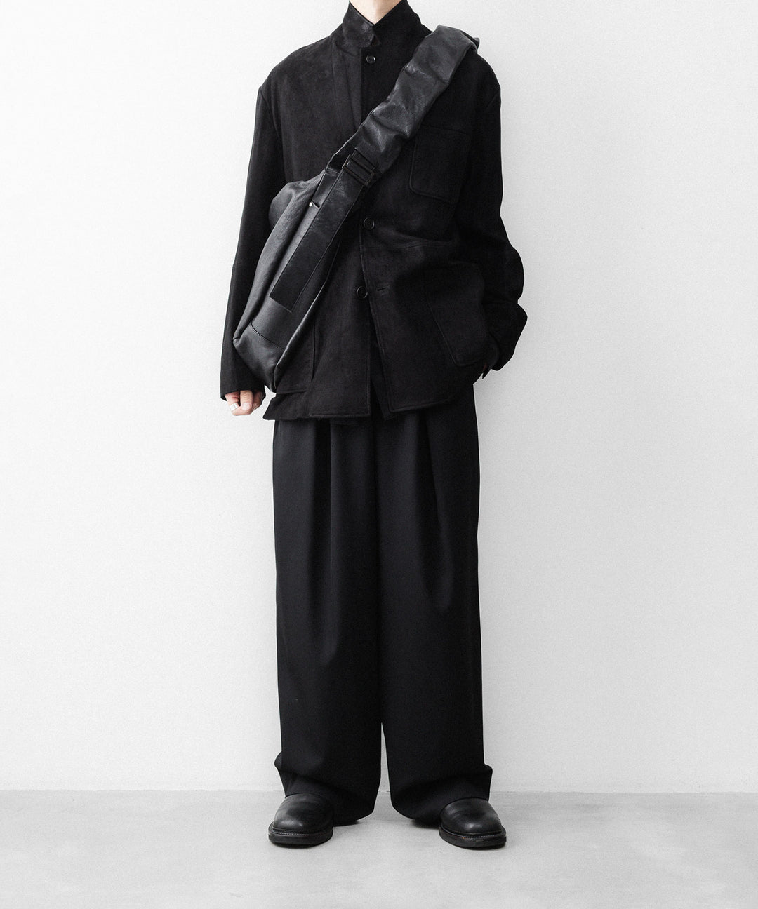 ssstein(シュタイン)のGOAT SUEDE BLAZER - BLACKの公式通販サイトsession福岡セレクトショップ