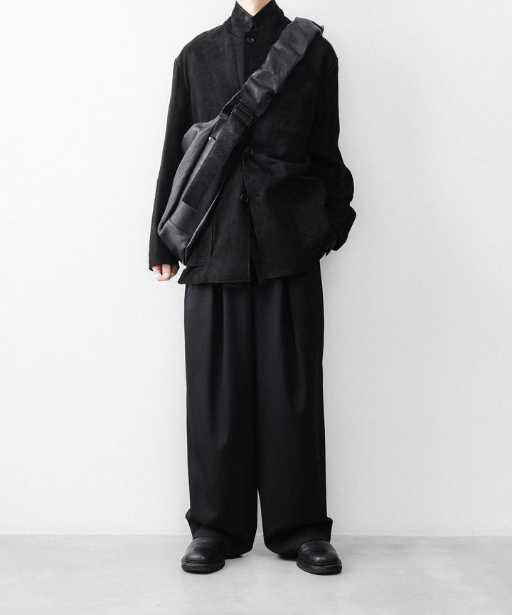 ssstein(シュタイン)のGOAT SUEDE BLAZER - BLACKの公式通販サイトsession福岡セレクトショップ