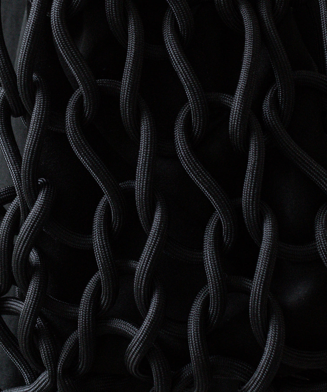 ssstein(シュタイン)のPARA CORD HAND KNIT BAG - BLACKの公式通販サイトsession福岡セレクトショップ