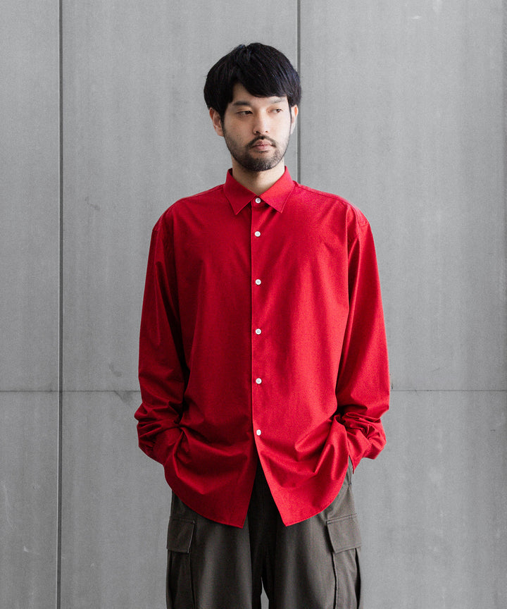 【KANEMASA PHIL.】46G MODEST SHIRT - RED