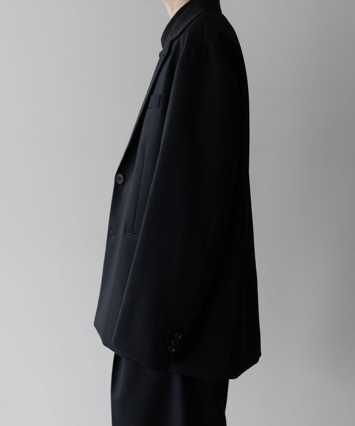 stein(シュタイン)の24SSコレクションOVERSIZED SINGLE BREASTED JACKETのBLACK