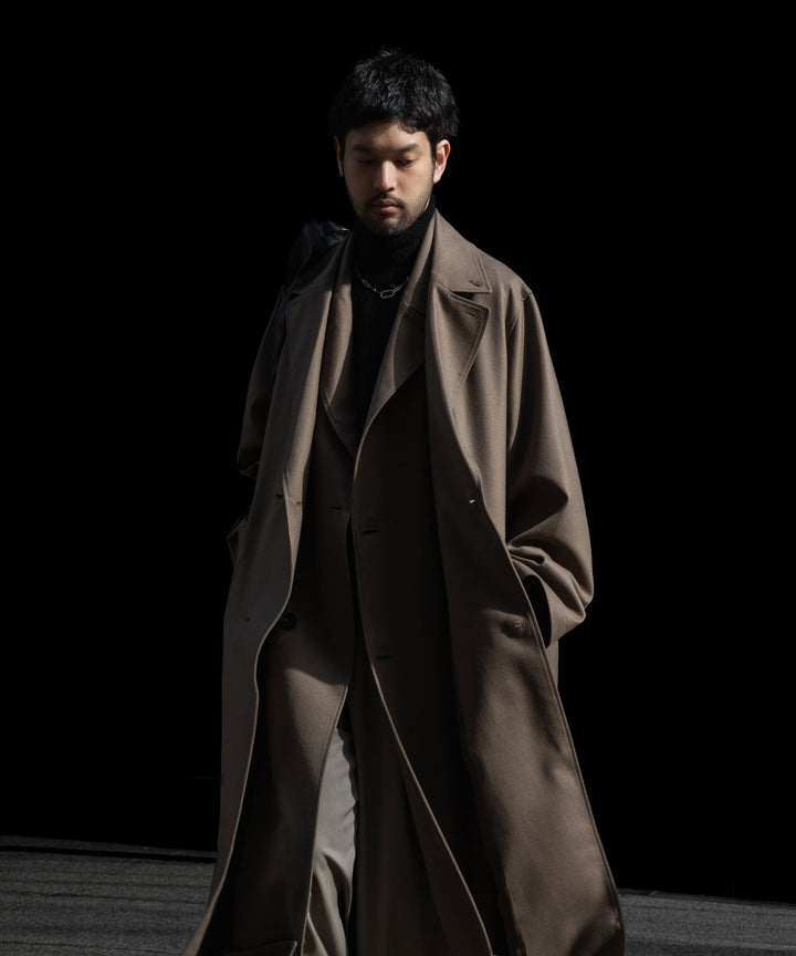 ssstein(シュタイン)の24AWコレクション OVERSIZED DOCKING DOUBLE BREASTED COAT - DARK BEIGE 公式通販サイトsession福岡セレクトショップ