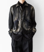 画像をギャラリービューアに読み込む, SUBLATIONS-サブレーションズのRUSTY SATIN SPORTS JACKETのBLACK公式通販サイトsession福岡セレクトショップ
