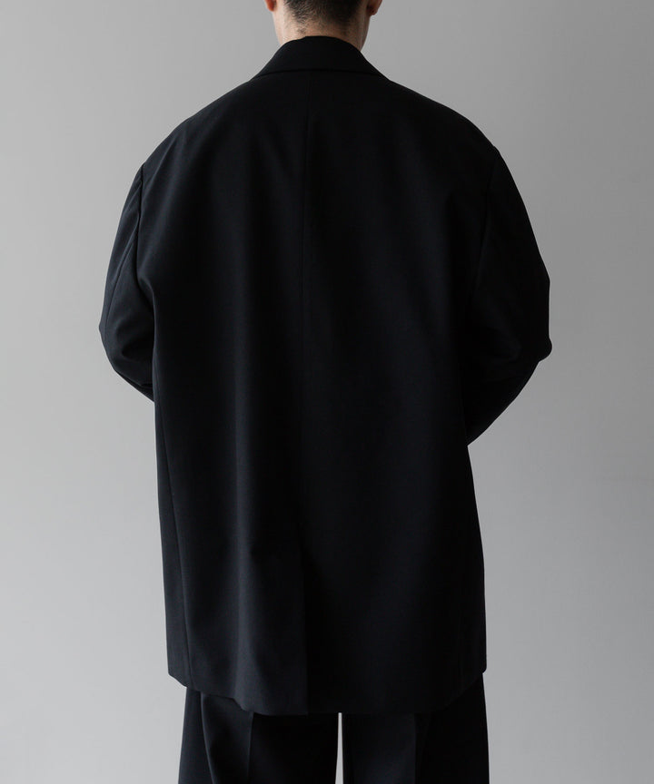 stein(シュタイン)の24SSコレクションOVERSIZED SINGLE BREASTED JACKETのBLACK