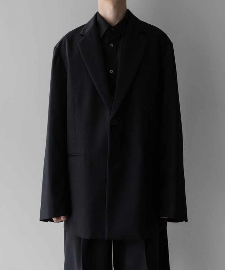 stein(シュタイン)の24SSコレクションOVERSIZED SINGLE BREASTED JACKETのBLACK