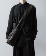 画像をギャラリービューアに読み込む, ssstein(シュタイン)のGOAT LEATHER SHOULDER BAG - BLACKの公式通販サイトsession福岡セレクトショップ
