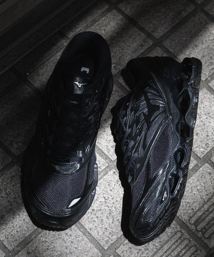 MIZUNO-ミズノのスニーカー WAVE PROPHECY LSのBLACK 公式通販サイトsession福岡セレクトショップ