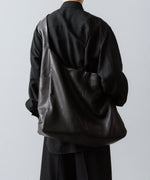 画像をギャラリービューアに読み込む, ssstein(シュタイン)のGOAT LEATHER SHOULDER BAG - BLACKの公式通販サイトsession福岡セレクトショップ
