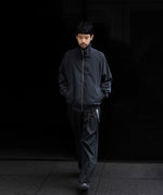 画像をギャラリービューアに読み込む, ssstein(シュタイン)の24AWコレクション EASY WIDE TROUSERS (2/72 WOOL GABARDINE) - BLACK 公式通販サイトsession福岡セレクトショップ
