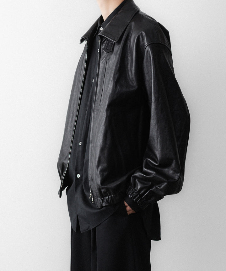 ssstein(シュタイン)のCALF ZIP SHORT JACKET - BLACKの公式通販サイトsession福岡セレクトショップ