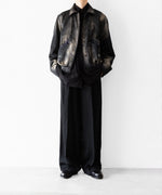 画像をギャラリービューアに読み込む, SUBLATIONS-サブレーションズのRUSTY SATIN SPORTS JACKETのBLACK公式通販サイトsession福岡セレクトショップ
