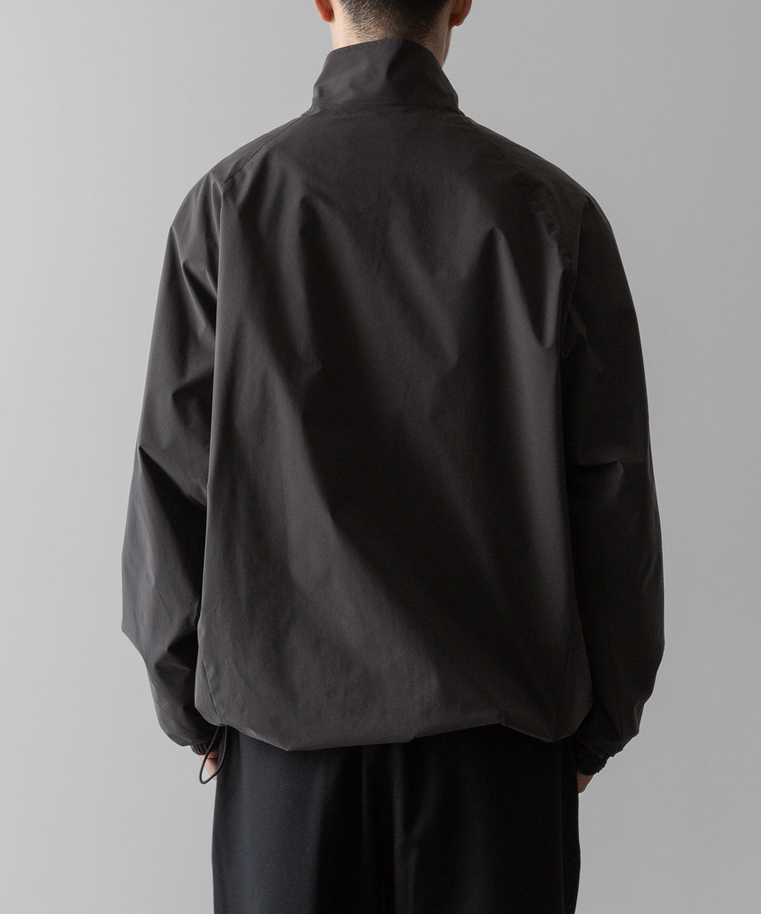 ssstein(シュタイン)の24AWコレクション WINDBREAKER STAND COLLAR JACKET - CHARCOAL 公式通販サイトsession福岡セレクトショップ