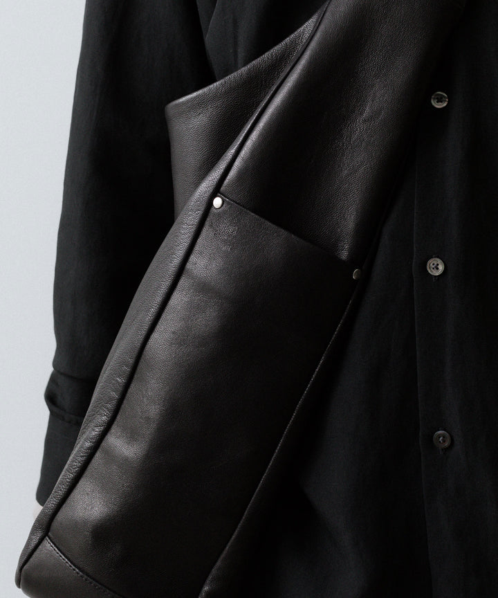 ssstein(シュタイン)のGOAT LEATHER SHOULDER BAG - BLACKの公式通販サイトsession福岡セレクトショップ