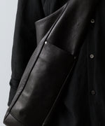 画像をギャラリービューアに読み込む, ssstein(シュタイン)のGOAT LEATHER SHOULDER BAG - BLACKの公式通販サイトsession福岡セレクトショップ
