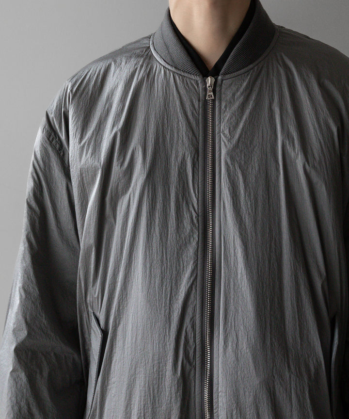 stein シュタイン 23AW OVERSIZED FLIGHT JACKET - SILVER sessionセッション福岡セレクトショップ 公式通販サイト