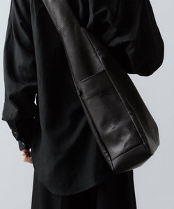 ssstein / シュタイン】GOAT LEATHER SHOULDER BAG - BLACK | 公式通販