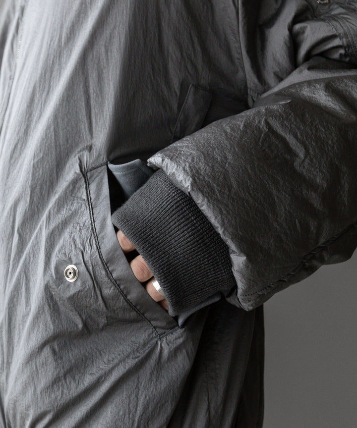 stein シュタイン 23AW OVERSIZED FLIGHT JACKET - SILVER sessionセッション福岡セレクトショップ 公式通販サイト