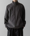 【ssstein】WINDBREAKER STAND COLLAR JACKET - CHARCOAL