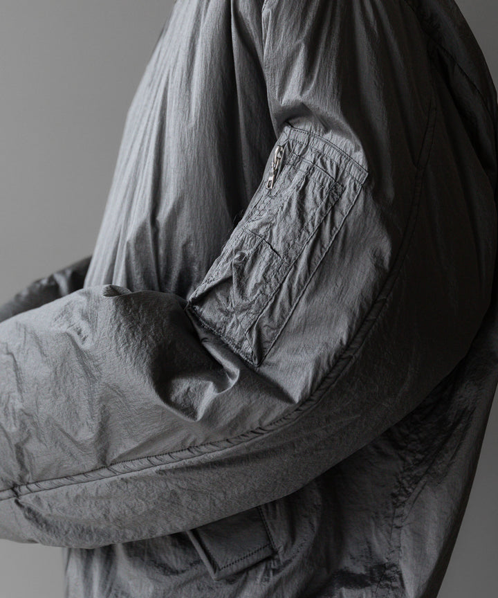 stein シュタイン 23AW OVERSIZED FLIGHT JACKET - SILVER sessionセッション福岡セレクトショップ 公式通販サイト