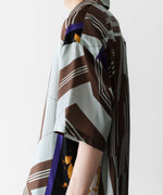 画像をギャラリービューアに読み込む, ANTHEM A-アンセムエーのCOLLAGE PRINTED OPEN COLLAR SHIRTのSAGE GREENの公式通販サイトsession福岡セレクトショップ
