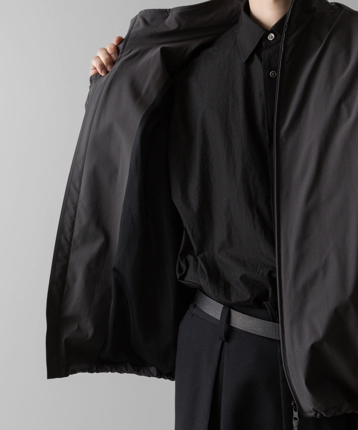 ssstein(シュタイン)の24AWコレクション WINDBREAKER STAND COLLAR JACKET - CHARCOAL 公式通販サイトsession福岡セレクトショップ