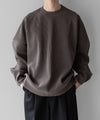 【stein】GRADATION PLEATS COMBINATION SLEEVES LS - D.GREIGE