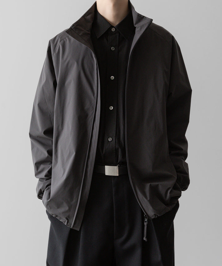 ssstein(シュタイン)の24AWコレクション WINDBREAKER STAND COLLAR JACKET - CHARCOAL 公式通販サイトsession福岡セレクトショップ