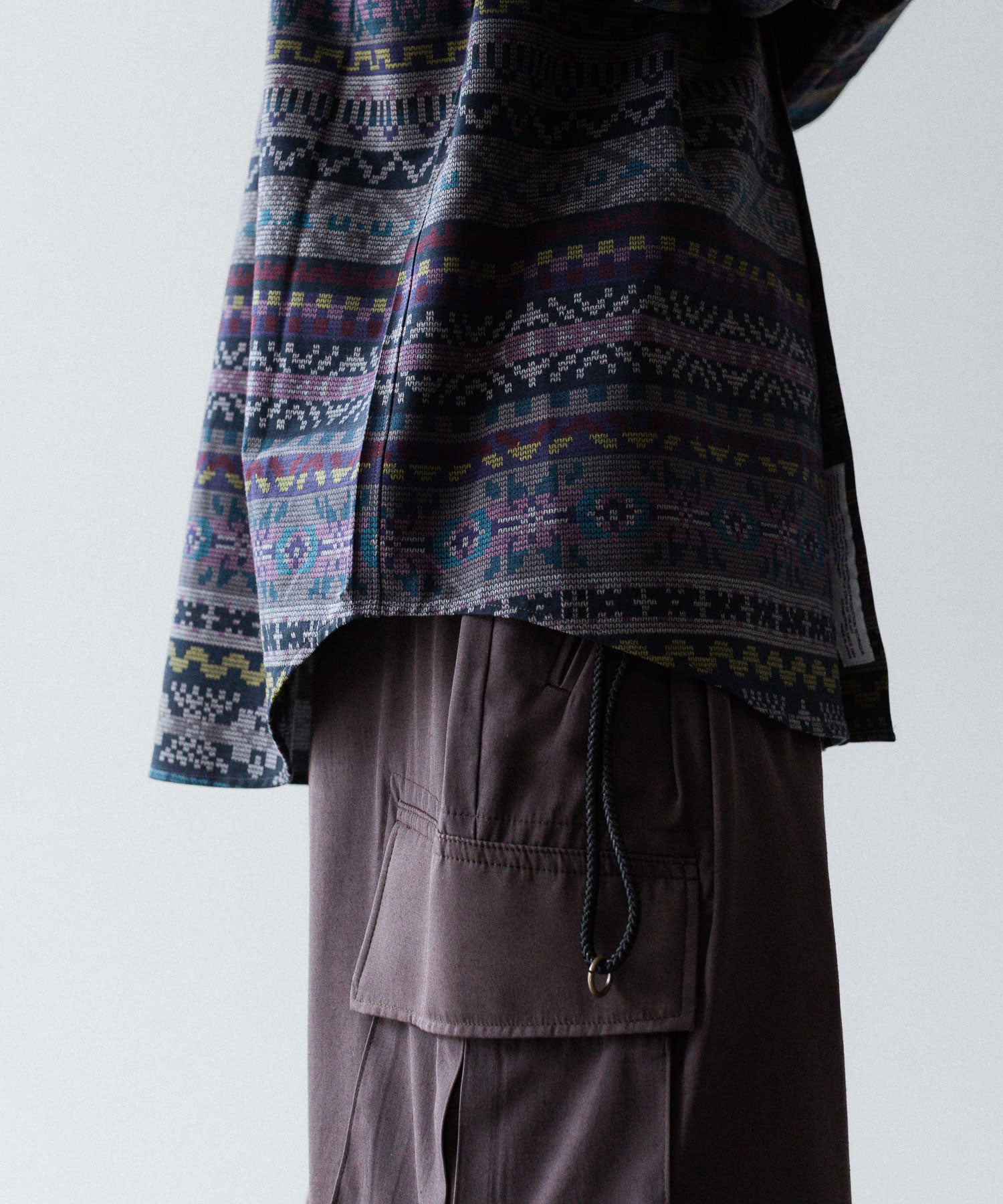 【KANEMASA PHIL.】46G MODEST PRINT SHIRT - PRINT