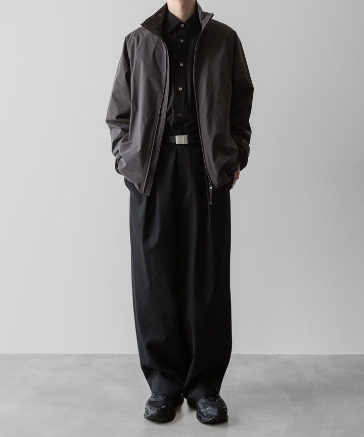 ssstein(シュタイン)の24AWコレクション WINDBREAKER STAND COLLAR JACKET - CHARCOAL 公式通販サイトsession福岡セレクトショップ