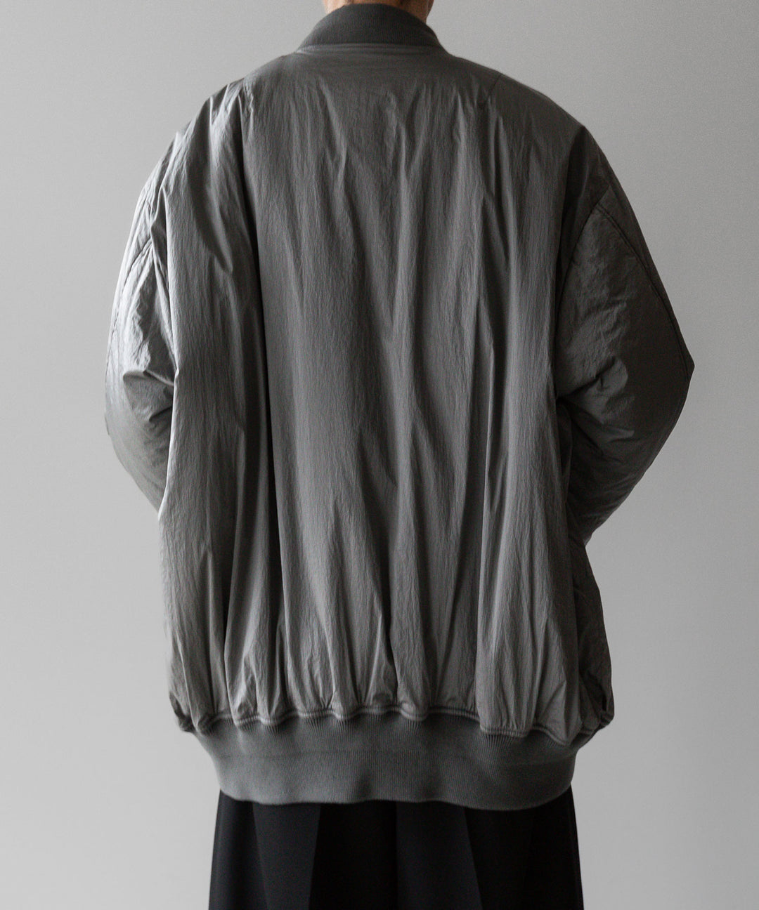 stein シュタイン 23AW OVERSIZED FLIGHT JACKET - SILVER sessionセッション福岡セレクトショップ 公式通販サイト