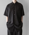 【ssstein】OVERSIZED SS SHIRT - GINGHAM( KHAKI )