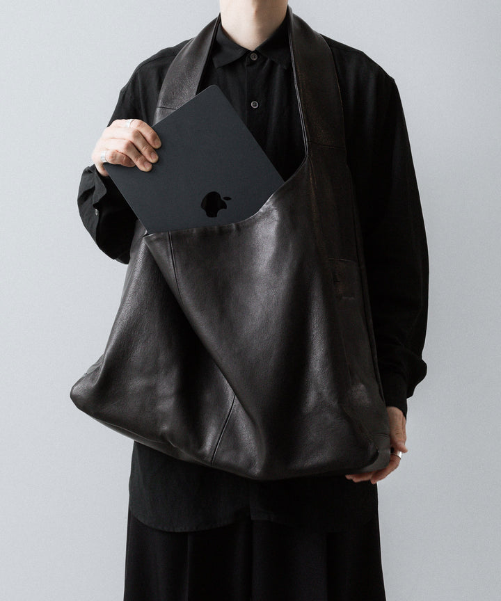 ssstein(シュタイン)のGOAT LEATHER SHOULDER BAG - BLACKの公式通販サイトsession福岡セレクトショップ
