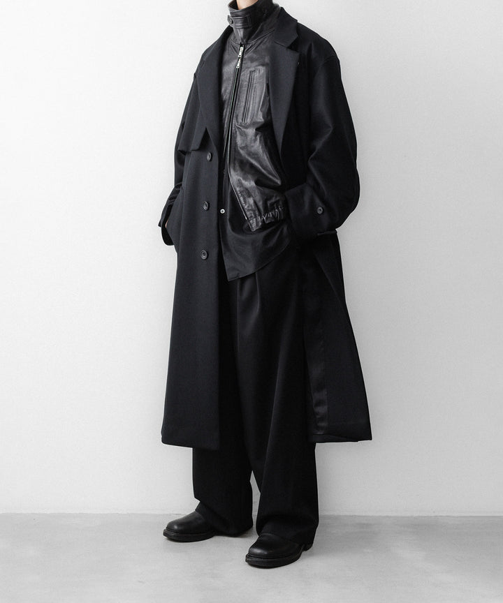 ssstein(シュタイン)のCALF ZIP SHORT JACKET - BLACKの公式通販サイトsession福岡セレクトショップ