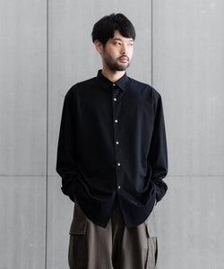 KANEMASA PHIL.】46G MODEST SHIRT - BLACK | 公式通販サイト session