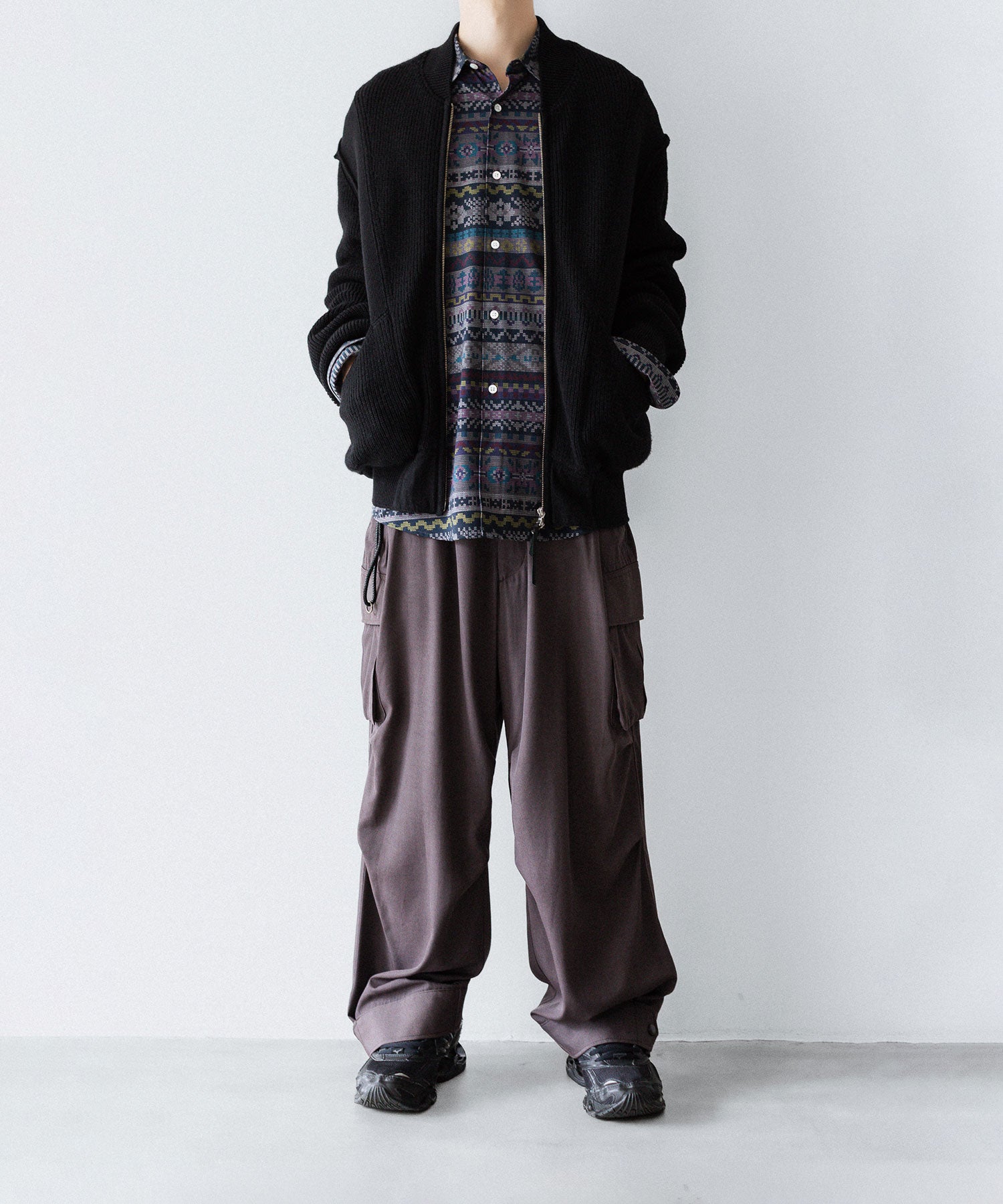 【KANEMASA PHIL.】46G MODEST PRINT SHIRT - PRINT