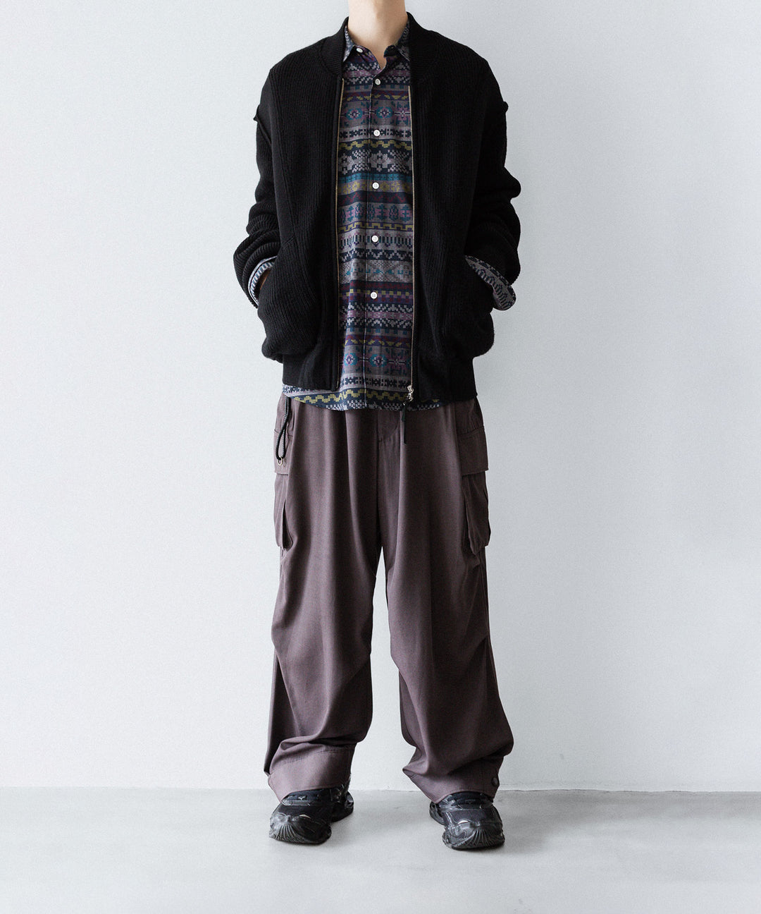 【KANEMASA PHIL.】46G MODEST PRINT SHIRT - PRINT