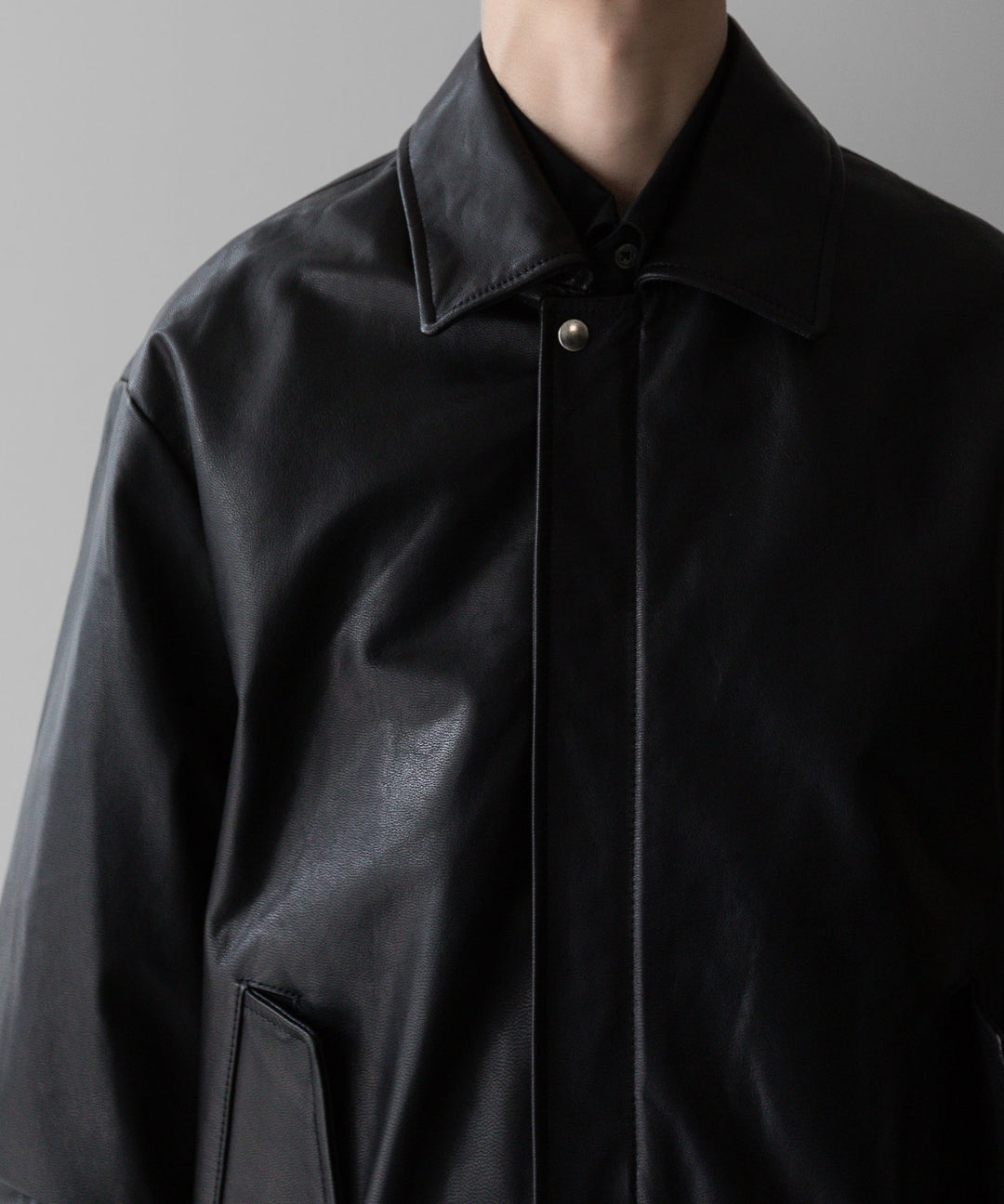 ssstein stein シュタインのLEATHER ZIP BLOUSON - BLACK公式通販サイトsession福岡セレクトショップ
