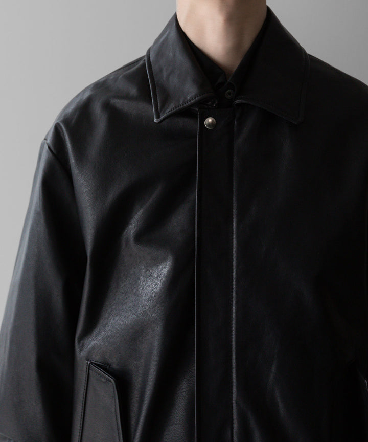 ssstein stein シュタインのLEATHER ZIP BLOUSON - BLACK公式通販サイトsession福岡セレクトショップ
