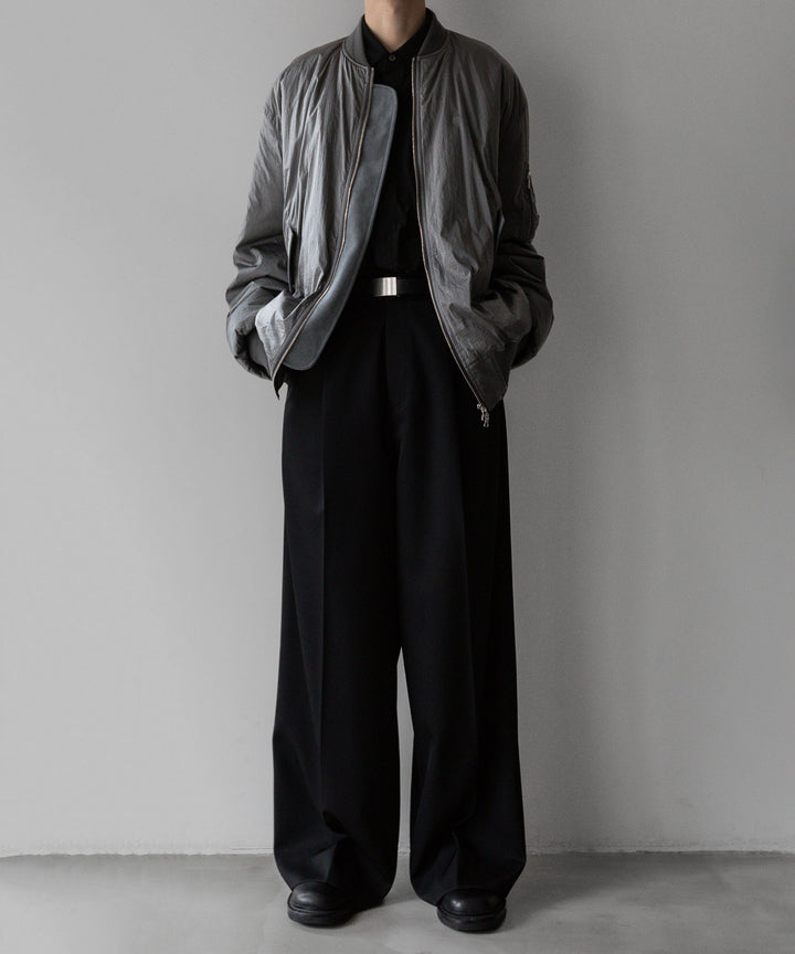 stein シュタイン 23AW OVERSIZED FLIGHT JACKET - SILVER sessionセッション福岡セレクトショップ 公式通販サイト