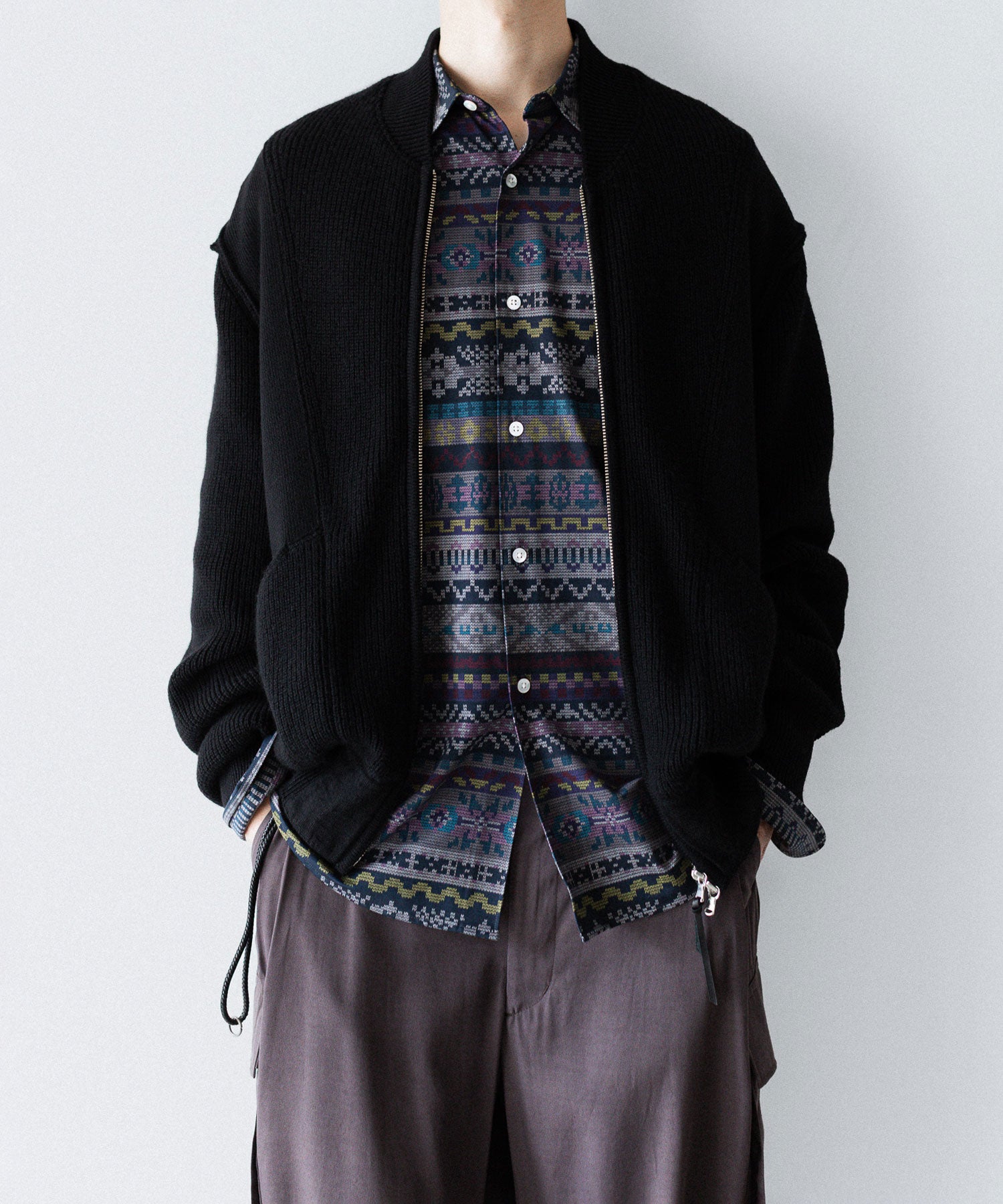 【KANEMASA PHIL.】46G MODEST PRINT SHIRT - PRINT