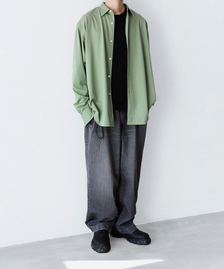【KANEMASA PHIL.】46G MODEST SHIRT - GREEN