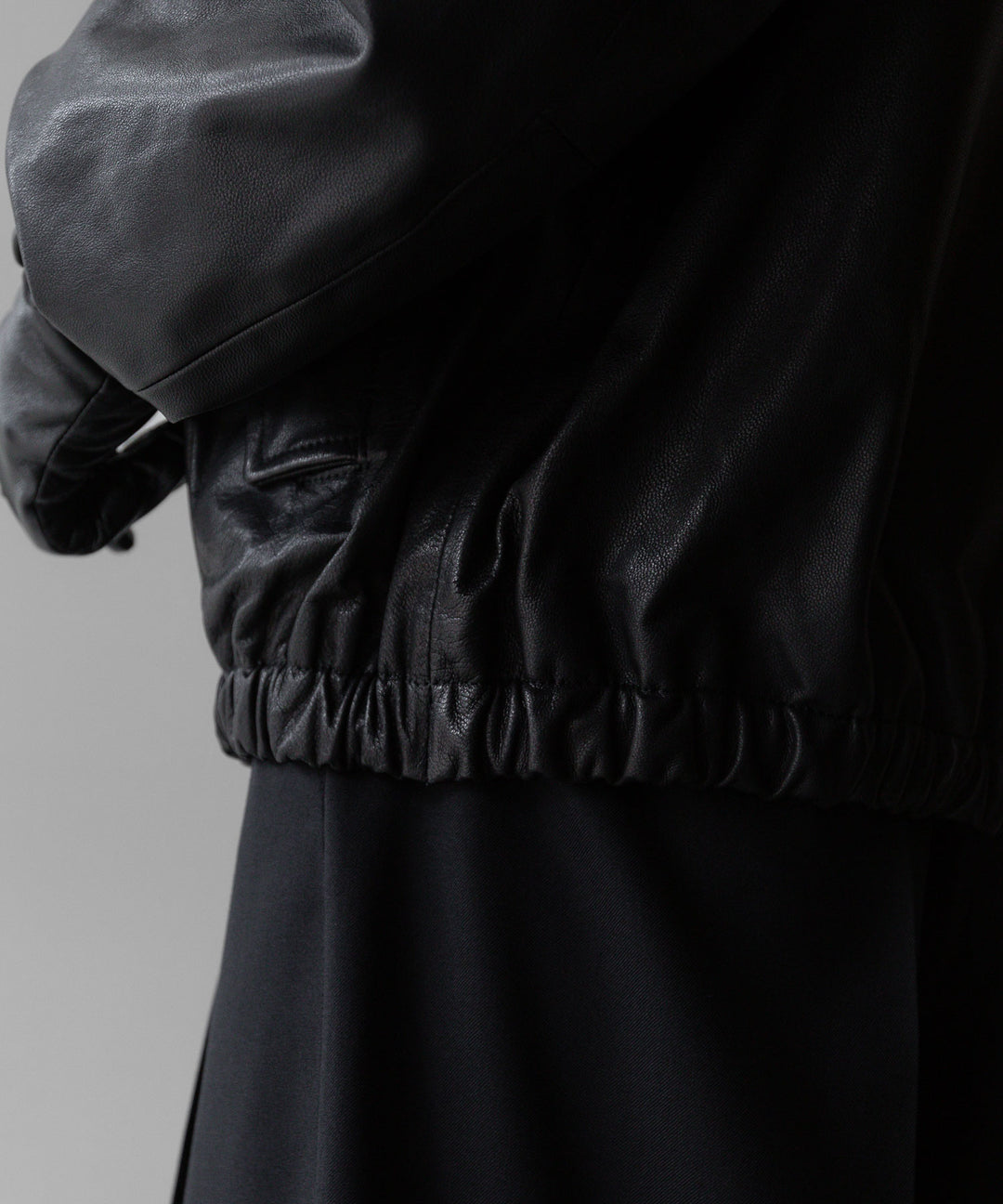 ssstein stein シュタインのLEATHER ZIP BLOUSON - BLACK公式通販サイトsession福岡セレクトショップ