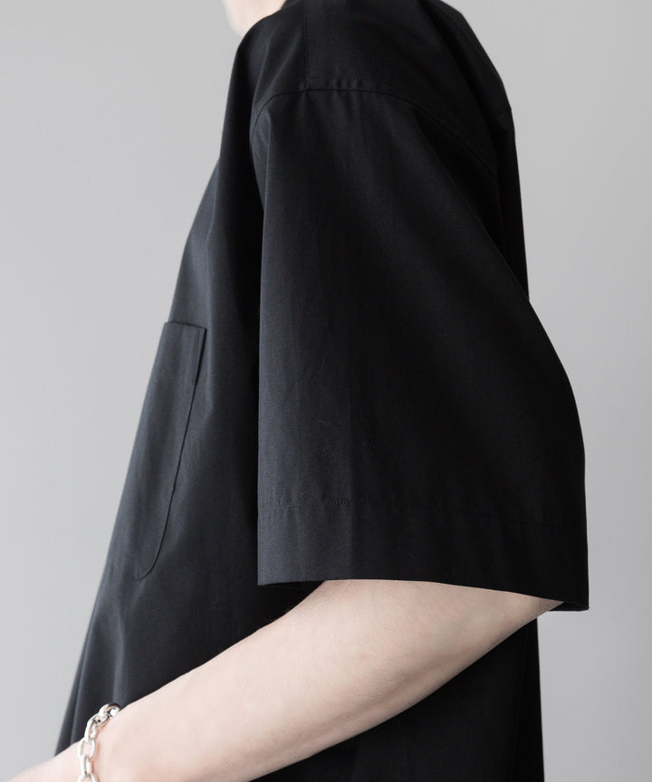 ssstein stein(シュタイン)の24SSコレクション OVERSIZED SS SHIRT - BLACK 公式通販サイトsession福岡セレクトショップ 