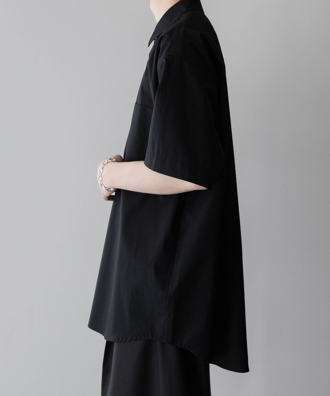 ssstein stein(シュタイン)の24SSコレクション OVERSIZED SS SHIRT - BLACK 公式通販サイトsession福岡セレクトショップ 