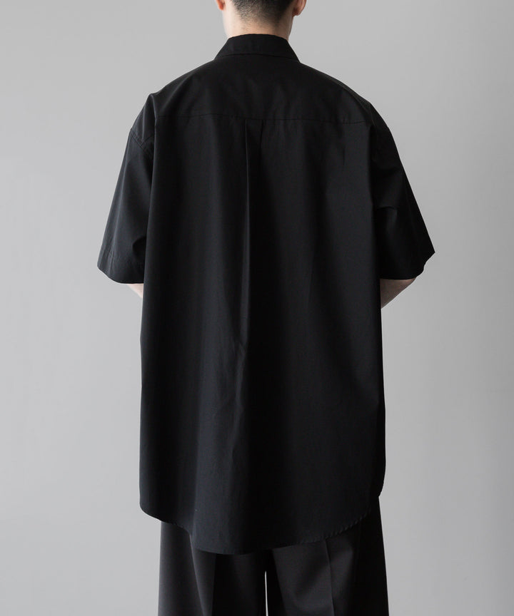 ssstein stein(シュタイン)の24SSコレクション OVERSIZED SS SHIRT - BLACK 公式通販サイトsession福岡セレクトショップ 