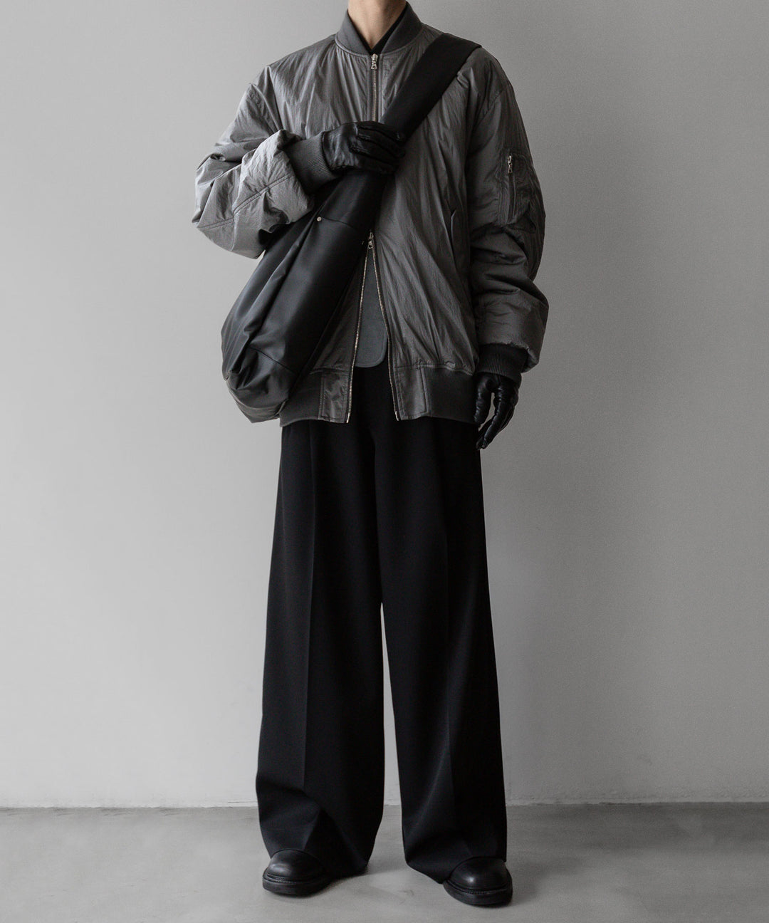 stein シュタイン 23AW OVERSIZED FLIGHT JACKET - SILVER sessionセッション福岡セレクトショップ 公式通販サイト