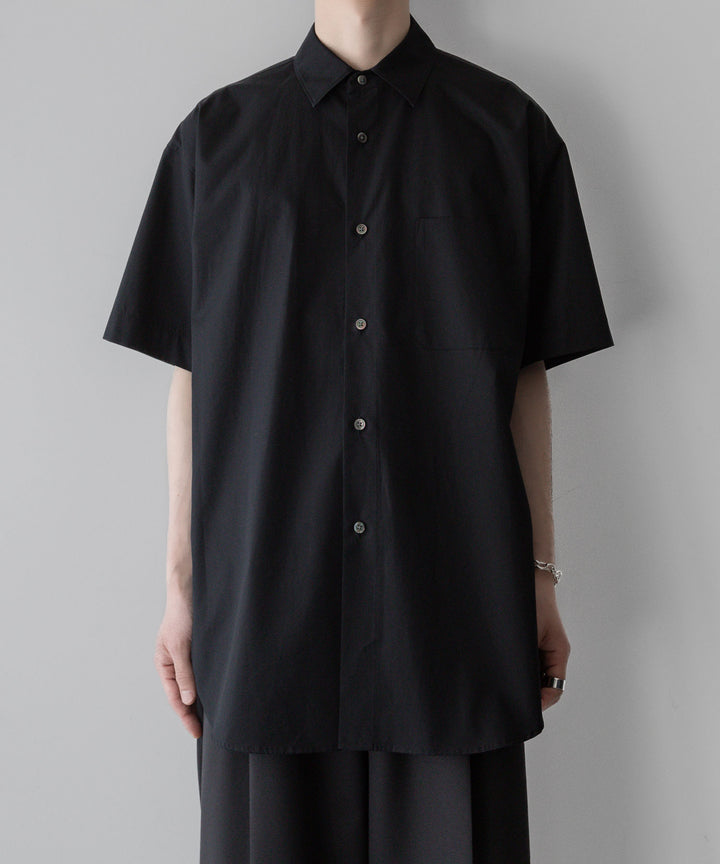 ssstein stein(シュタイン)の24SSコレクション OVERSIZED SS SHIRT - BLACK 公式通販サイトsession福岡セレクトショップ 