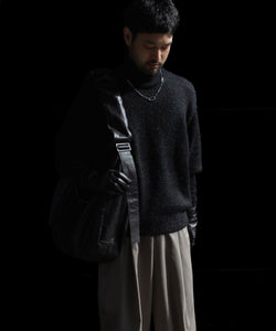 ssstein(シュタイン)の24AWコレクション MOHAIR GLITTER KNIT TURTLE NECK LS - BLACK 公式通販サイトsession福岡セレクトショップ