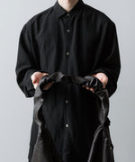 画像をギャラリービューアに読み込む, ssstein(シュタイン)のGOAT LEATHER SHIRRING HANDLE SHOULDER BAG - BLACKの公式通販サイトsession福岡セレクトショップ
