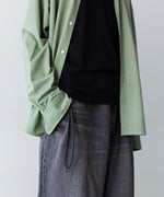 画像をギャラリービューアに読み込む, 【KANEMASA PHIL.】46G MODEST SHIRT - GREEN
